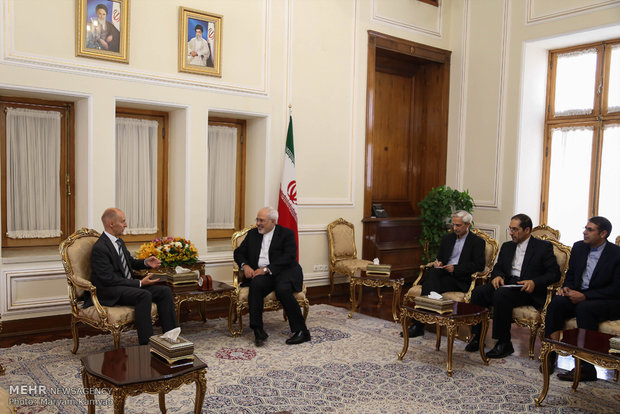 Finish amb.'s farewell visit with Zarif