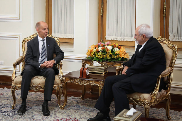 Finish amb.'s farewell visit with Zarif