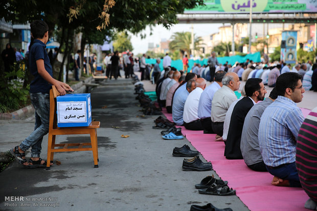 نماز عید سعید فطر در ساری