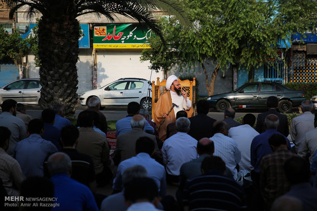 نماز عید سعید فطر در ساری