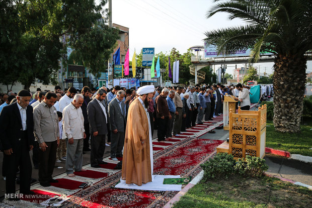 نماز عید سعید فطر در ساری