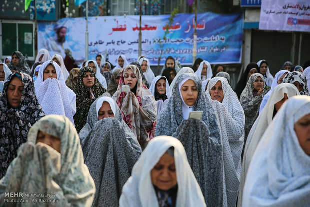 نماز عید سعید فطر در ساری