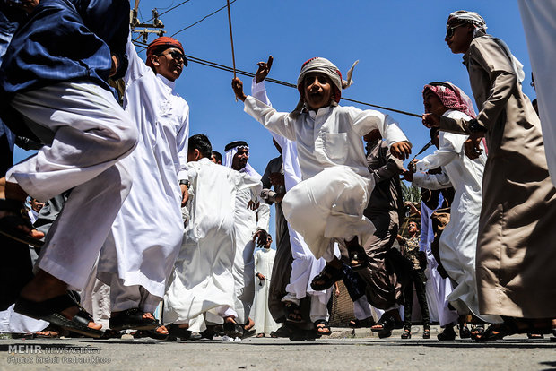 مراسم عيد الفطر و"الهوسه" في محافظة خوزستان