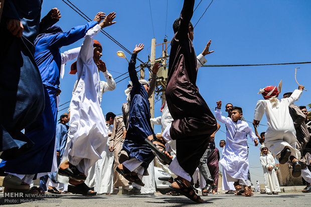 مراسم عيد الفطر و"الهوسه" في محافظة خوزستان