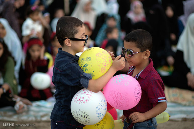 عید فطر در نقاط مختلف جهان‎