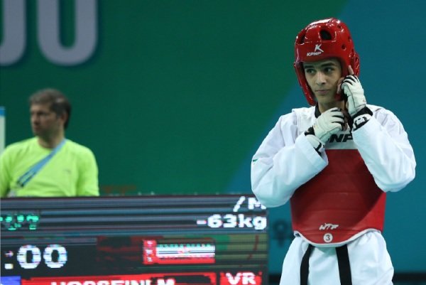 Iran’s Hosseini settled for silver in 2018 World Taekwondo Grand Prix