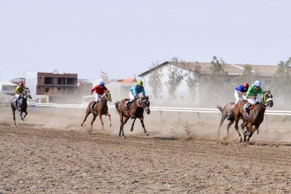 Summer horse racing in Bandar Torkaman