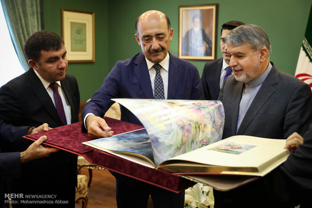 Iran, Azerbaijan culture ministers meet in Tehran