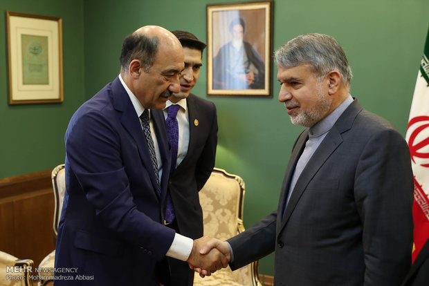 Iran, Azerbaijan culture ministers meet in Tehran