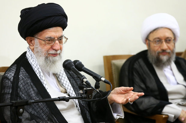 Judiciary officials meets Ayatollah Khamenei