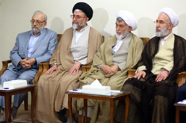 Judiciary officials meets Ayatollah Khamenei