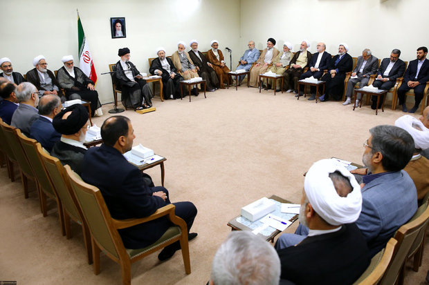 Judiciary officials meets Ayatollah Khamenei