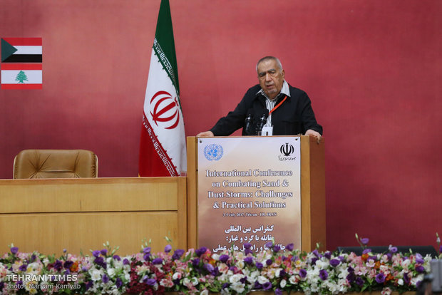 Intl. conference on dust storms gets underway in Tehran