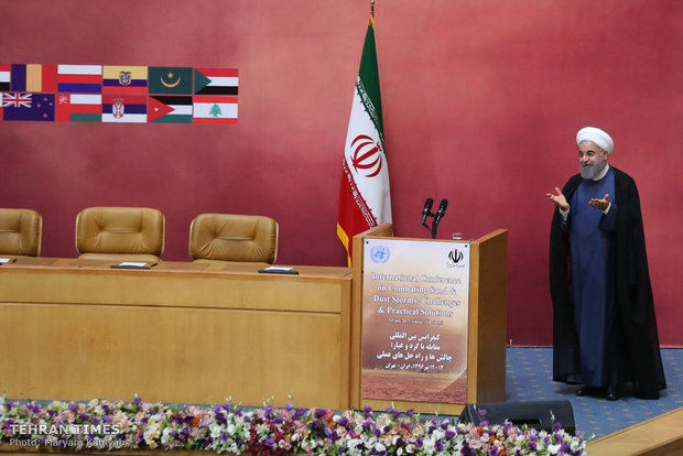 Intl. conference on dust storms gets underway in Tehran