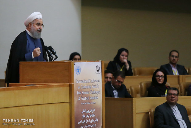 Intl. conference on dust storms gets underway in Tehran