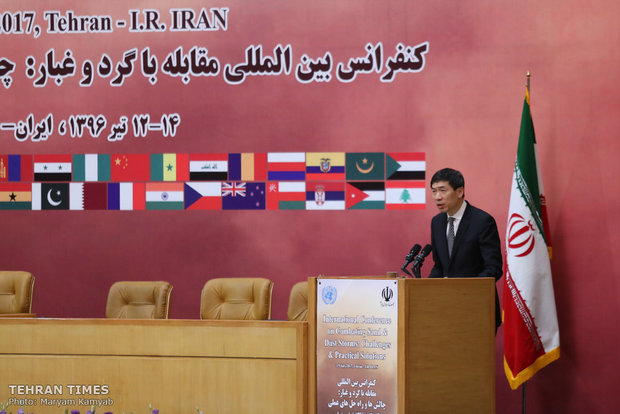 Intl. conference on dust storms gets underway in Tehran