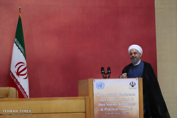 Intl. conference on dust storms gets underway in Tehran