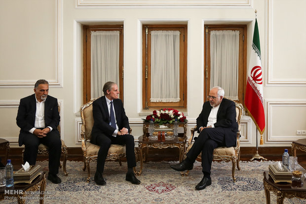 Zarif, French official meet in Tehran