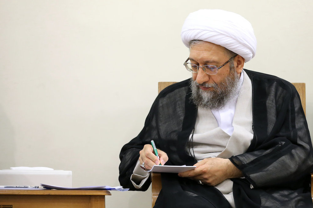 Judiciary Chief Ayatollah Sadeq Amoli Larijani