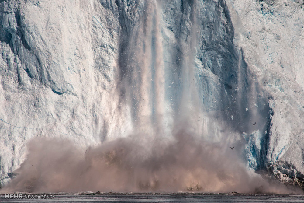 آب شدن یخ های قطب شمال