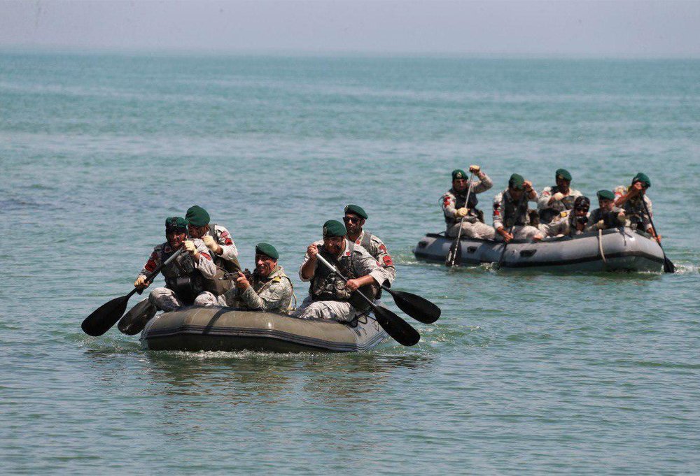 Iran Navy Stages Guerrilla Wargame In Caspian Sea
