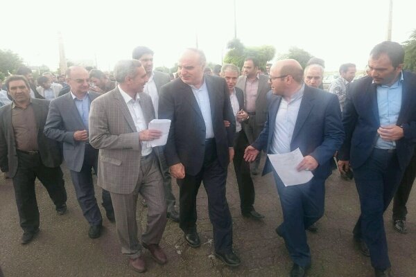 استاندار کرمانشاه از بخش کوزران در کرمانشاه بازدید کرد