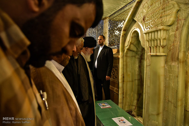 تشییع پیکر شهید سید جلال حسینی از مدافعان حرم حضرت زینب (س) 