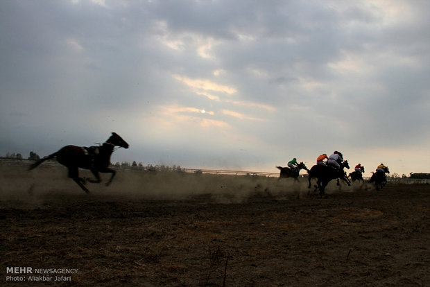 Horse racing in Bandar Torkaman