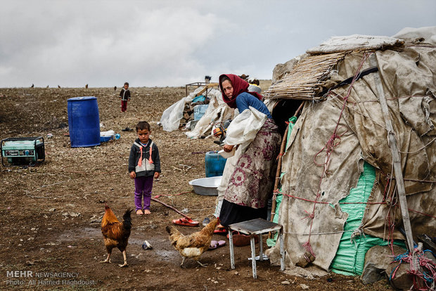 زندگی عشایر مغان در دامنه سبلان