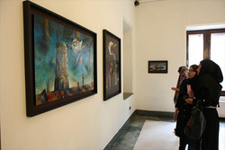 نمایشگاه نقاشی با عنوان هراس در سنندج برپا شد
