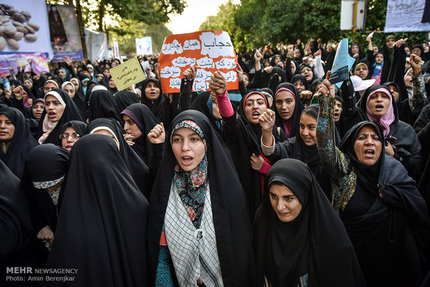 گردهمایی بزرگ عفاف و حجاب در شیراز