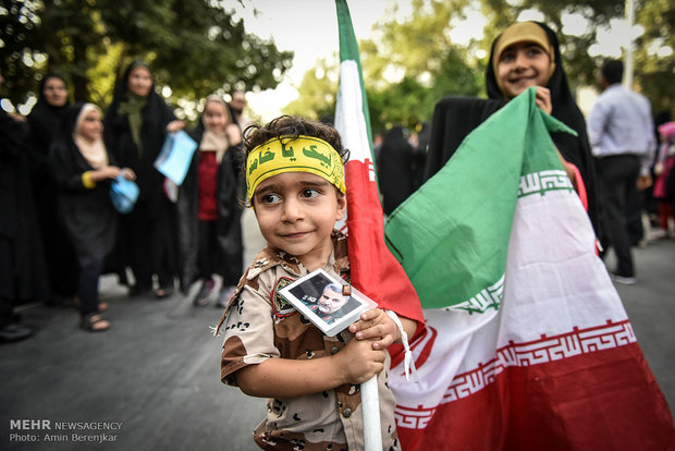 گردهمایی بزرگ عفاف و حجاب در شیراز