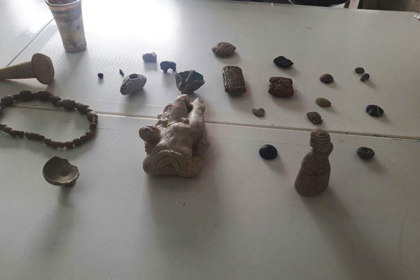 اشیاء عتیقه کشف شده در ورامین متعلق به تمدن بین‌النهرین است