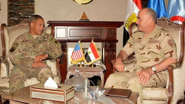 تأکید مصر و آمریکا بر تقویت همکاریهای نظامی