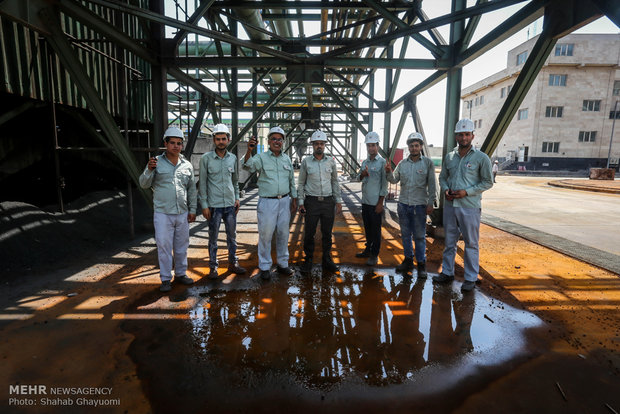 Shadegan Steel Plant, 1st with Iranian technology