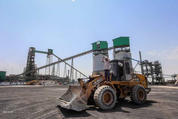 Shadegan Steel Plant, 1st with Iranian technology