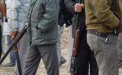 اسلحه شکارچیان غیرمجاز در زیستگاه الموت شرقی ضبط شد