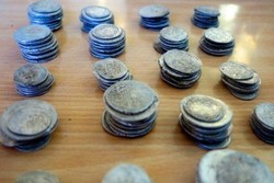 300 Sassanid era coins hauled by police