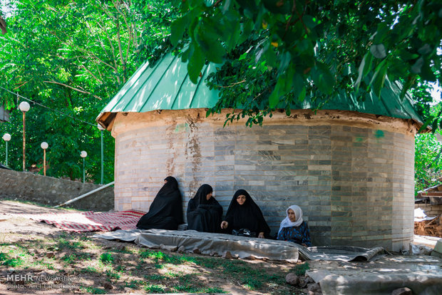 مراسم "عاشورای قدیم" روستای مهران طالقان  