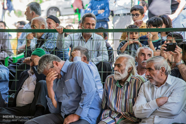 مراسم "عاشورای قدیم" روستای مهران طالقان  