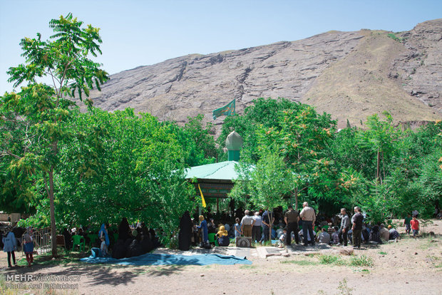 مراسم "عاشورای قدیم" روستای مهران طالقان  