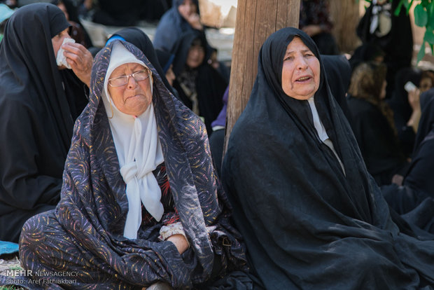 مراسم "عاشورای قدیم" روستای مهران طالقان  