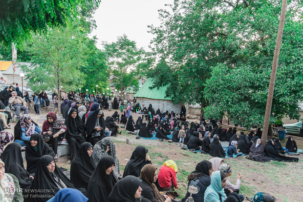 مراسم "عاشورای قدیم" روستای مهران طالقان  