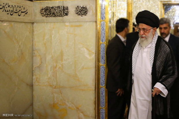 مراسم غبار روبی مضجع شریف ثامن‌الحجج، حضرت امام رضا علیه‌السلام