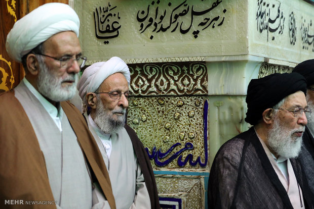 مراسم غبار روبی مضجع شریف ثامن‌الحجج، حضرت امام رضا علیه‌السلام