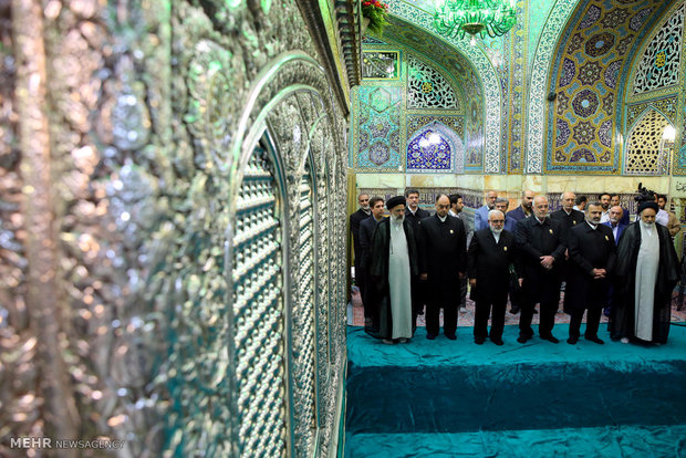 مراسم غبار روبی مضجع شریف ثامن‌الحجج، حضرت امام رضا علیه‌السلام