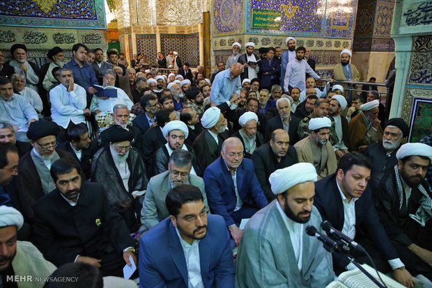 مراسم غبار روبی مضجع شریف ثامن‌الحجج، حضرت امام رضا علیه‌السلام