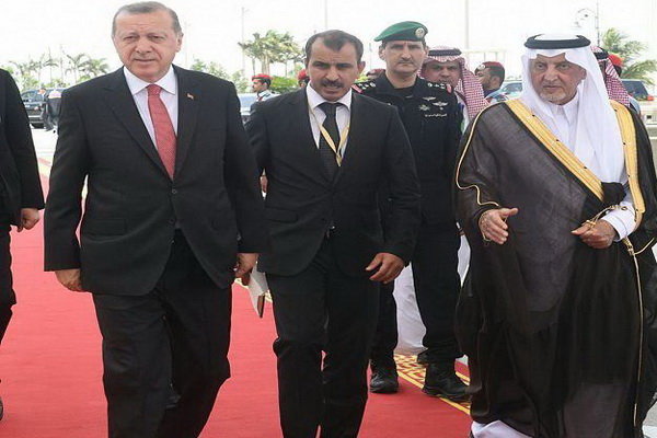 رئیس جمهور ترکیه وارد عربستان سعودی شد
