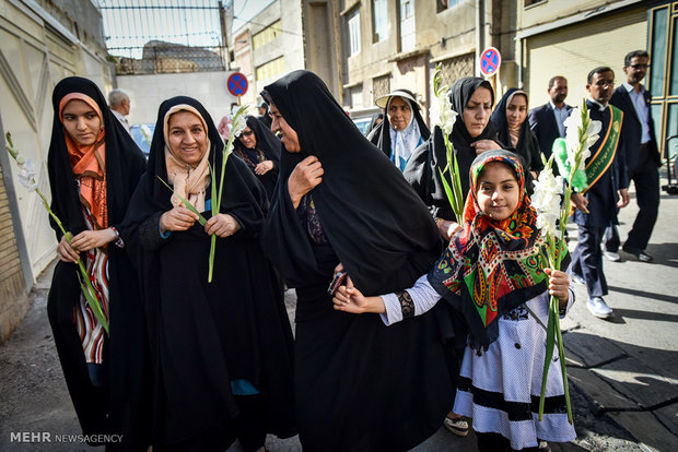 جشن بزرگداشت روز دختر در شیراز