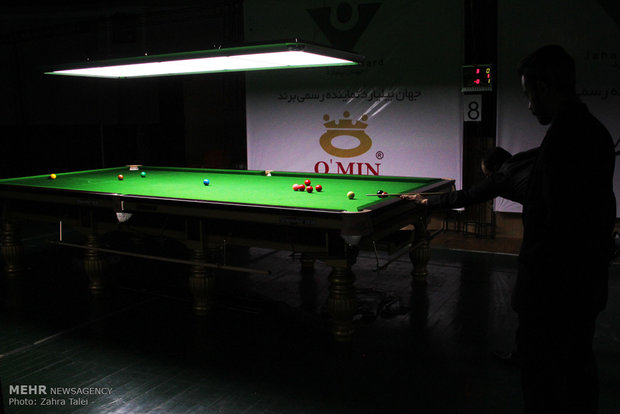 Urmiya'da bilardo yarışması